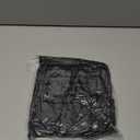 Berlune 2 Pairs Faux Fur Fuzzy Leg Warmers Furry Wrist Cuffs Fluffy Boot Covers for Women Girls Winter Christmas Costume (Black)