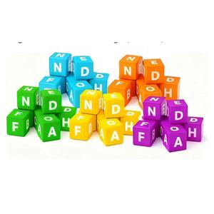 Dice Game Fast-Paced Word Adult Party Game for Family Fun for 1–5 Players for Families, Gamenight and Hangouts Classic Nighttime Word Challenge (60 Dice)