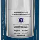 Everydrop By Whirlpool Ice and Water Refrigerator Filter 1, EDR1RXD1, Single-Pack , Purple