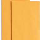 Blue Summit Supplies 500#7 Coin Envelopes, Gummed Seal, 28 lb Brown Kraft Coin Envelopes, for Holding Coins and Keys, Number 7 Size, 3 1/2 X 6 1/2, 500 Pack