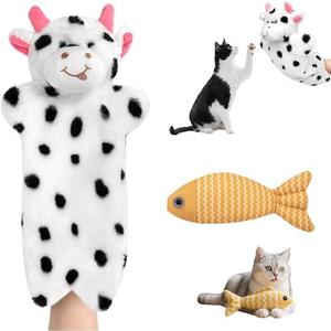 Cat Toys, Flapping Bird Cat Toy(No Flying), Interactive Catnip Toy with Catnip Bags, Chirping Noise Enrichment Moving Wings Dog Cat Kitten Toys, Flappy Flying Pets Toy for Indoor(Oriole) (C3)