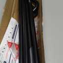 ENJOYBASICS Blackout Curtain rod for windows 48 to 84, 5/8 in Wrap Around Curtain Rods for Bedroom, Living Room, Adjustable from 30 to 86 Inches, Matte Black