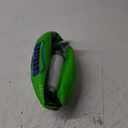 Nerf Spiral Grip Footballs - Patented Spacelace for Ultimate Spirals - Machine Stitched Construction - Pump Included - Junior or Mini - Blue/Orange or Green/Black (Junior 10.5")