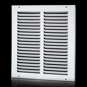 10x10 Vent Cover(Duct Opening Size),Air Return Vent Cover,Flat Vent Cover,Rejillas De Aire Acondicionado para Casa,Return Air Grilles,Outer Dimensions:11.75"W X 11.75"H(10"W x 10"H, Duct Opening)