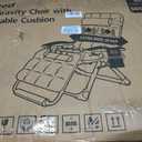 Suteck Heated Zero Gravity Massage Chair, 29In XL Outdoor Recliner Chairs