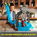 Monster Jam Mud Blasters, Monster Mutt Dalmatian Dunk Tank Playset, Color Change Action, Kids Toy Gifts for Boys and Girls Ages 3 and Up