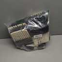 100 Pack 2 inch Foam Brush Bulk Foam Paint Brushes Foam Sponge Brush with Wood Handle Sponge Paint Brush Foam Brushes for Painting, Acrylics, Stains, Varnishes, Crafts