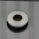 140 Yards Iron on Hemming Tape, 2 Rolls 0.59 inch Hem Tape No Sew, Iron on Tape for Hemming, Stitch Witchery Tape Sewing Tape, Fusible Tape Adhesive Wonder Web for Curtain, Pants, Clothes (White+Black)