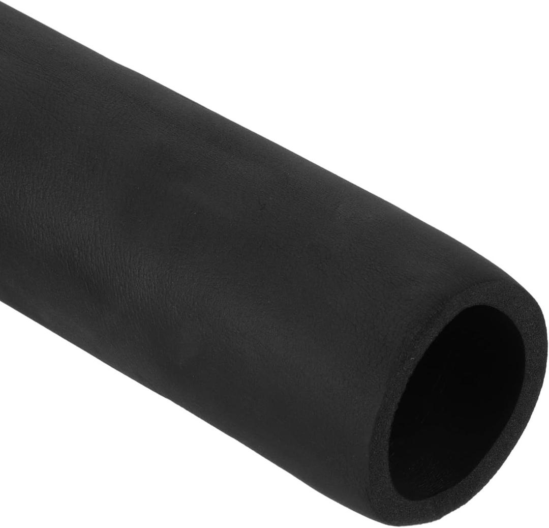 PATIKIL 2-3/8"(60mm) ID x 6Ft x 0.35" Pipe Insulation Foam Tube, Pipe Cover Wrap Roll Bar Padding Tubing for Handle Grip HVAC Outdoor Air Conditioner Units