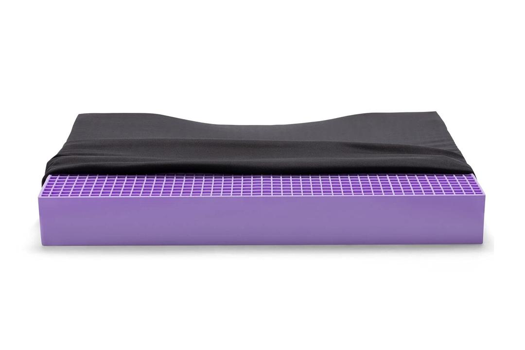 Purple Ultimate Seat Cushion, Large 2.5 Inch Gel Seat Cushion | GelFlex Grid for Office Chair, Gaming, Car - Pressure-Reducing for Long Sitting, Temperature-Neutral, No-Slip - Made in USA