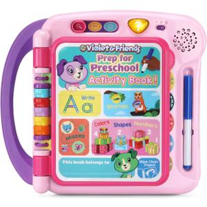 LeapFrog Violet and Friends Prep for Preschool Activity Book, Pink
