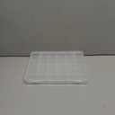 Feadily 1PCS 36 Grids Large Plastic Organizer Box with Dividers, Compartment Organizer Box for Nail Accessories/Screw/Sewing Arts and Oil Paint, Bead Storage Containers 14.9" x 9.2" x 1.9" (Clear)