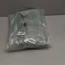 BGment Blackout Curtains for Bedroom 45 Inch Length, Rod Pocket 100% Blackout Curtains with Thermal Liner Darkening Curtains for Living Room, Each Window Curtains 2 Panels, 52 x 45 Inch, Frosty Green