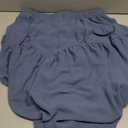 Women's Midi Skirt Summer Pleated Flowy Elastic High Waisted A-Line Skirt with Pockets Bohemia for Women 2025 Trendy (XL, Sky Blue)