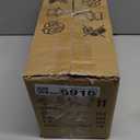 Teenyyou 3 Pcs White Frosted Glass Shade Replacements for Pendant Light Fixtures Glass Lamp Shade Cover, 1-5/8 Inch Fitter E26 Base, 4"w x 6"h, Replacement Lamp Globe for Chandelier Wall Sconce