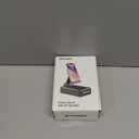 Cell Phone Stand with Wireless Bluetooth Speaker and Anti-Slip Base HD Surround Sound Perfect for Home and Outdoors with Bluetooth Speaker for Desk Compatible with iPhone/ipad/Samsung Galaxy (Black)