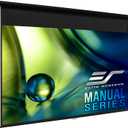 Elite Screens Manual Series, 135-INCH 4:3, Pull Down Manual Projector Screen with AUTO Lock, Movie Home Theater 8K / 4K Ultra HD 3D Ready, M135UWV2