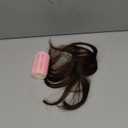NAYOO Clip in Bangs 100% Real Human Hair Toppers Wispy Bangs 3603D Cover Bangs Hair Clip Fake Bangs Hair Extensions for Women Hair Pieces Clip On Air Bangs for Daily WearDark Brown