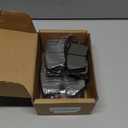 TALAMOYI D1211 D1212 Front & Rear Ceramic Disc Brake Pads Kit For Pontiac Vibe 2009-2010, For Toyota Matrix 2009-2013, For Toyota For RAV4 2011-2015 8PCS