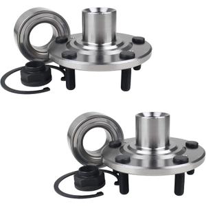 Autoround Pair Front Wheel Bearing and Hub Assembly Compatible with Honda Accord 1998-2002, Acura TL 1999-2003, Acura CL 2001-2003 Non-ABS