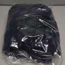 Tegeme 1 Pack 32 x 43 Inch Round Spandex Cocktail Tablecloths with Skirt Cocktail Round Table Cover Spandex Stretch Tablecloth for Fitted High Top Table Bar Wedding Party Banquet (Navy)