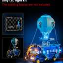 LED Light Kit for Lego Battle Bus Fortnite 77073 Set, Compatible with Lego 77073 Building Blocks Model(Not Include Blocks Set)