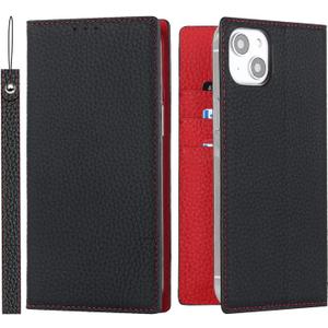 case for iPhone 14 and iPhone 13 Case Genuine Leather Wallet with Card Holder for Women Men Flip Folio Credit Card Slots Stand Shockproof Phone Cover-Black case for iPhone 14 and iPhone 13 Case Genuine Leather Wallet with Card Holder for Women Men Flip Folio Credit Card Slots Stand Shockproof Phone Cover-Black