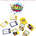 2 x TMI - Fun Party Card Game with Suggestive Humor - Don't Go There, Too Much Information - for Ages 17+ - with 4 or More Players