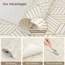 OcePor Non-Adhesive Drawer and Shelf Liner 12IN x 20FTNon Slip Cabinet and Cupboard Liner, Kitchen Cabinet Liners for Shelves, Waterproof Drawer Shelf Liners for Cabinets/Bathroom Cupboard