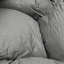 Meiz Pregnancy Pillows for Sleeping, Full Body Pregnancy Pillow with 300TC Comfy Pillowcase & Microfiber Inner Cover- for Back Support - 65 Inch (Grey)