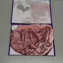 22 Momme 100% Real Mulberry Silk Bonnet for Sleeping Women, Large Hair Care Bonnet for Long Curly Hair, Double Layer Silk Wrap with Soft Elastic Band, Non-Slip Sleep Cap, Pink