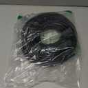 CARPATHEN 1/4 Drip Irrigation Tubing - 100 ft Black Drip Irrigation Hose Perfect for DIY Garden Irrigation System, Hydroponics, Misting, or as Blank Distribution Tubing for Any Garden Project