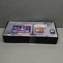 LED Desk Lamp for Home Office, Double Head 24W with Base, Architect Light 5 Lighting Brightness Flexible Gooseneck Table Reading Study, Black