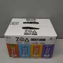 ZOA Zero Sugar Energy Drinks Variety Pack 12 fl oz,BB:09/07/26