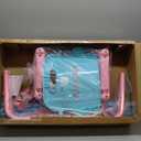 TALECO Gear Toddler Swing, 3-in-1 Swing Sets for Backyard, Baby Swing Outdoor/Indoor, Toddler Swing Set Suitable for Children 6 Months and Older (Pink)