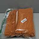 OLANLY Bathroom Rugs 36x24, Extra Soft Absorbent Chenille Bath Rugs, Rubber Backing Quick Dry, Machine Washable Bath Mats for Bathroom Floor, Tub and Shower, Home Decor Accessories, Clay