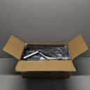 Under Sink Organizer, 2 Pack 2 Tier Pull Out Under Cabinet Organizer Shelf with Pad for Framed Cabinets, Metal Slide Out Under Sink Storage, Mesh Sliding Drawers for Kitchen Bathroom Laundry, Black