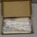 Goldenwarm 10 Pack Gold Cabinet Handles 5 Inch Brushed Brass Drawer Pulls Hardware for Kitchen Cupboard Dresser Pull (5in Hole Centers)