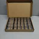 IANFAN 24Pcs Clear Chair Leg Sliders for Carpet, Square Chair Leg Floor Protectors Glides, Silicone Furniture Pads Legs Protector Caps, Carpet Protectors Table Feet Covers Pads (Fit 1-1/8" ~ 1-1/2")