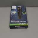 Philips Norelco Multigroom 5000 Series, All-in-One Trimmer and Hair Clipper, 18-Piece Men's Grooming Kit for Beard, Face, Hair, Body and Intimate Areas, No Blade Oil Needed, Model MG5910/49 (Black)