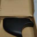 Tesla Model Y Mirror Bottom Cover, Left Driver Side Lower Rearview Mirror Trim Housing Cap Replacement for 2018-2025 Tesla Model Y Accessories, Black