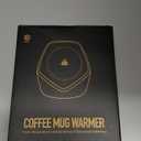 Gifts for Women Men,Mug Warmer,Coffee Warmer Plate Portable Coffee Mug Warmer for Desk with Temperature Display, Coffee Cup Warmer for Jar Candles,Tea, Beverage & Coffee Gifts (No Mug)