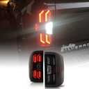 LED Tail Lights for Chevy Silverado 1500 2014-2018 & Chevy Silverado 2500HD/3500HD 2015-2018, Not for Silverado with Factory LED Tail Light, Smoke Lens (All LED Except Reverse Light)