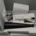 Oneach 25.75" Table Lamps for Living Room, Bedside Lamp 3-Way Dimmable Touch Control, Modern Black Nightstand Lamp with Fabric Shade, Vintage Table Lamp for Bedroom, Bulb Included