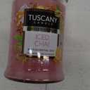 Tuscany Candle Iced Chai: Cardamom & Honey Scented Spring Candle, 18 oz