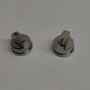 2PCS EBZ37189609 Oven Range Knob Replacement Compatible with LG LRG30355ST LRG30357ST LRG30855ST, Replaces AP4450343 1463914 AH3534128