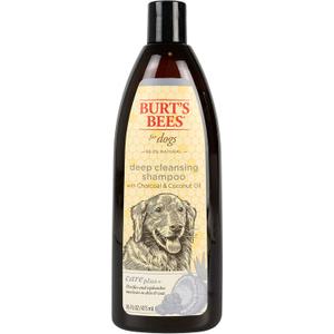 Burt's Bees for Dogs Care Plus+ Natural Deep Cleansing Charcoal & Coconut Oil Shampoo | Dog Shampoo to Naturally Purify and Replenish Dog's Skin & Coat | pH Balanced for Dogs - Made in USA, 16 Oz