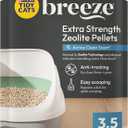 Purina Tidy Cats Non Clumping Cat Litter, Breeze Enhanced Pellets Multi Cat Litter - 3.5 lb. Bag