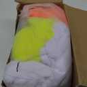 JOYIN 1000sqft Halloween Spider Web Decoration Outdoor, Glow-in-The-Dark Giant Spiderweb, DIY Stretchy Flexible Beef Netting in White (Blue at Night) Green, Orange for Neon Decor Indoor Haunted House