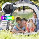 Fly Fans for Tables, Food Indoor Outside,4 Pack Portable Outdoor Picnic Fan, Batteries Powered Table Restaurant, Party, Home, Outdoor Dinner(Black)